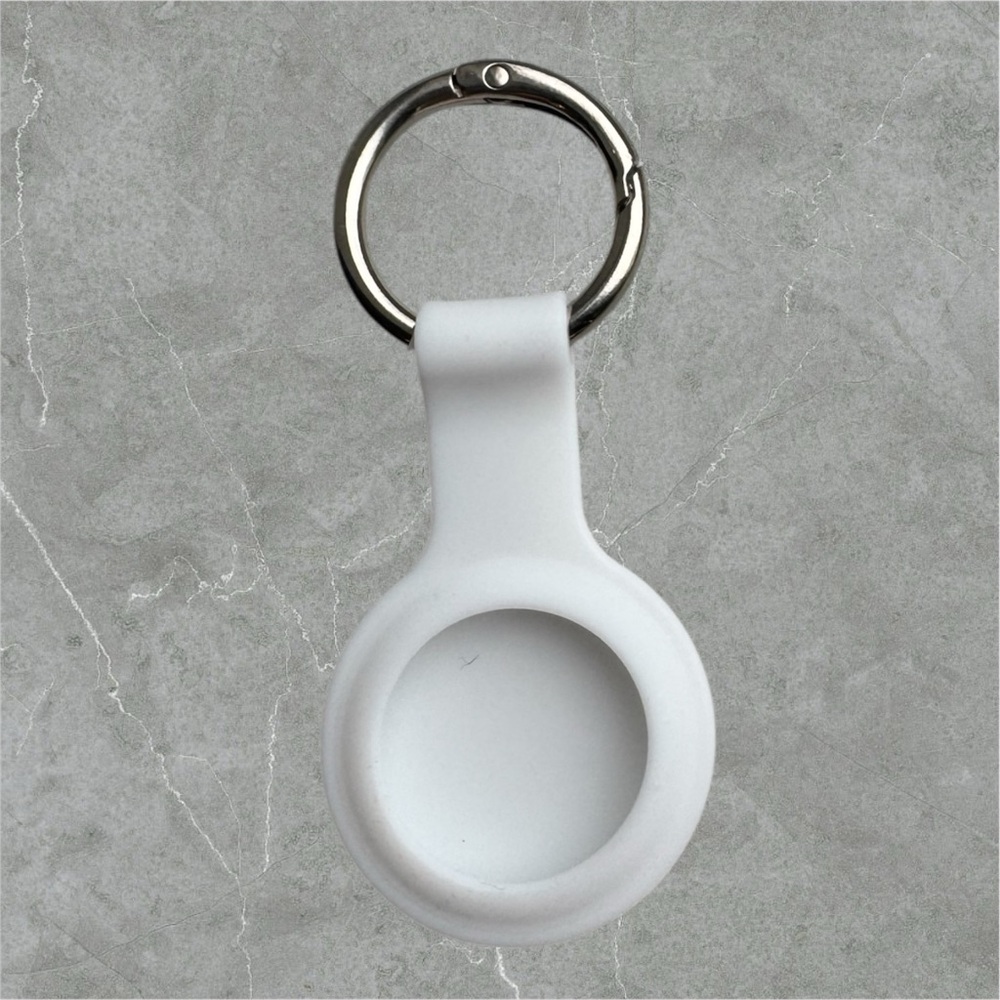 $3 Add-On 🆕Airtag Holder - White - Picture 2 of 14